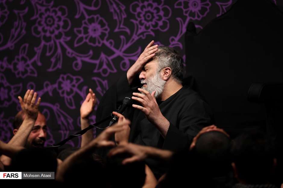 مراسم عزاداری شب شهادت حضرت فاطمه زهرا(س)