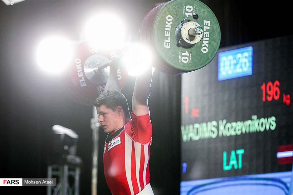 رقابت های وزنه برداری جام فجر