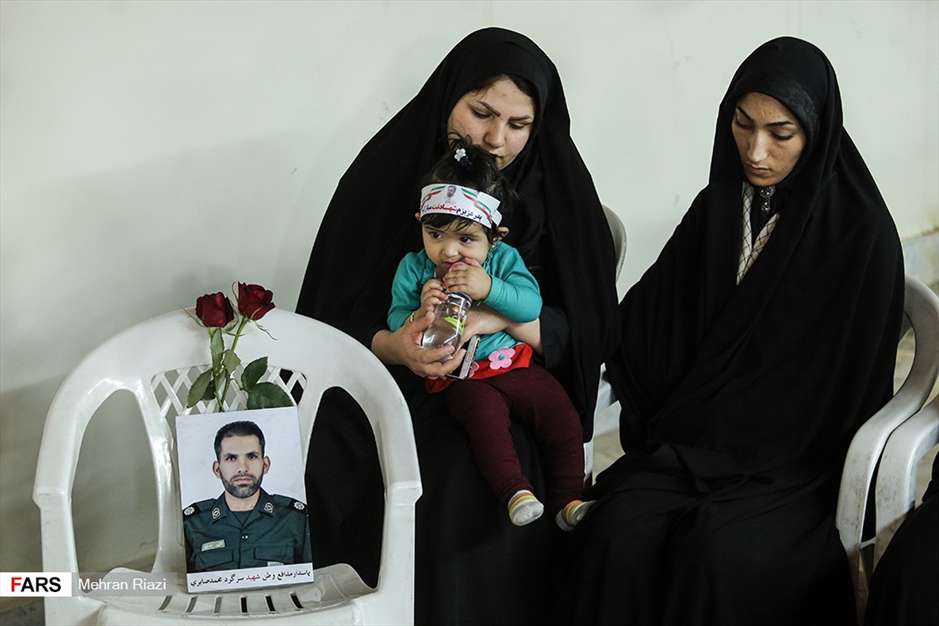 مراسم گرامیداشت شهدای حادثه تروریستی جاده خاش-زاهدان