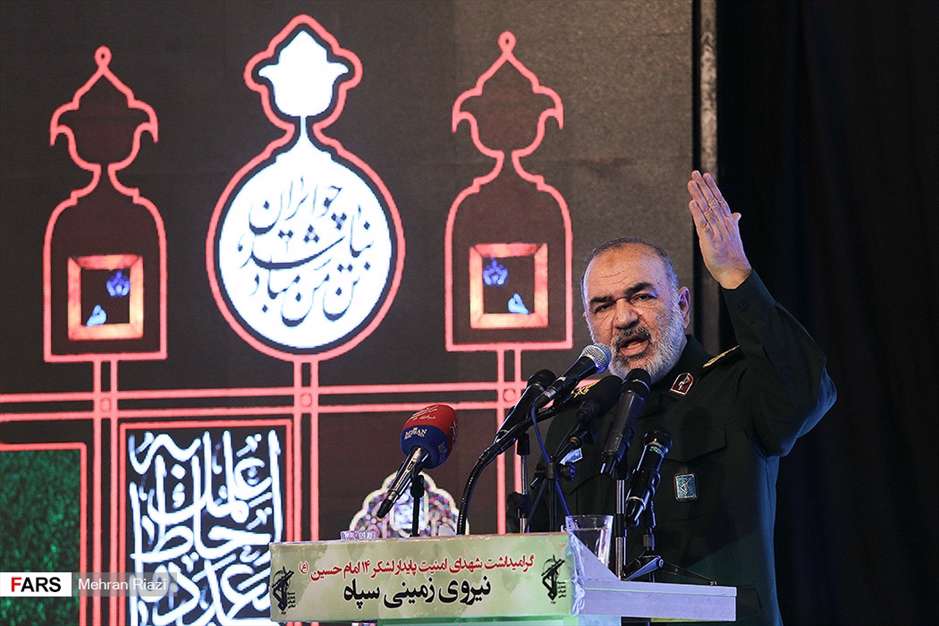 مراسم گرامیداشت شهدای حادثه تروریستی جاده خاش-زاهدان