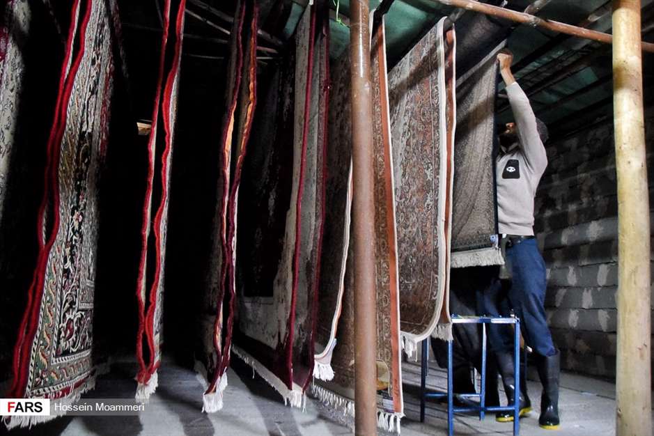 رونق قالی‌شویی‌های بجنورد در آستانه نوروز 