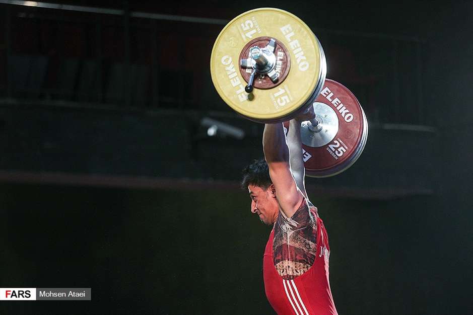 رقابت های وزنه برداری جام فجر