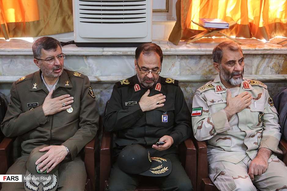 مراسم گرامیداشت شهدای حادثه تروریستی جاده خاش-زاهدان