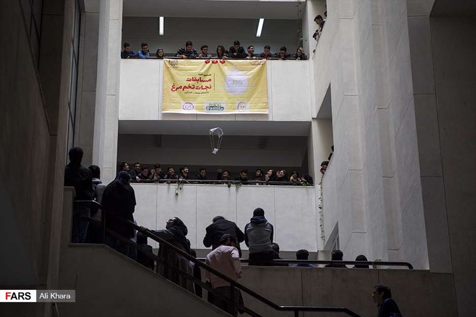 هفتمین دوره مسابقات نجات تخم مرغ