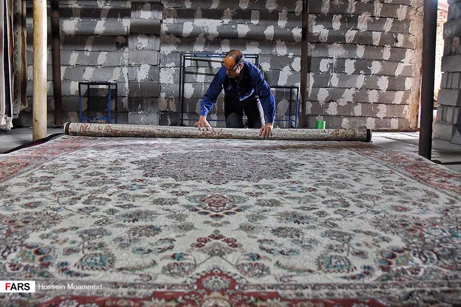 رونق قالی‌شویی‌های بجنورد در آستانه نوروز 