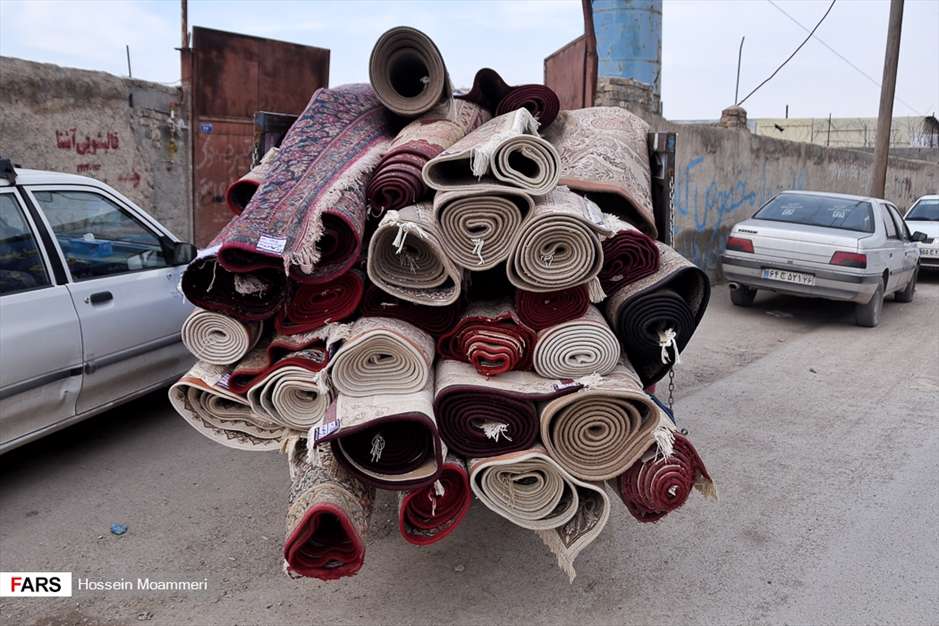 رونق قالی‌شویی‌های بجنورد در آستانه نوروز 