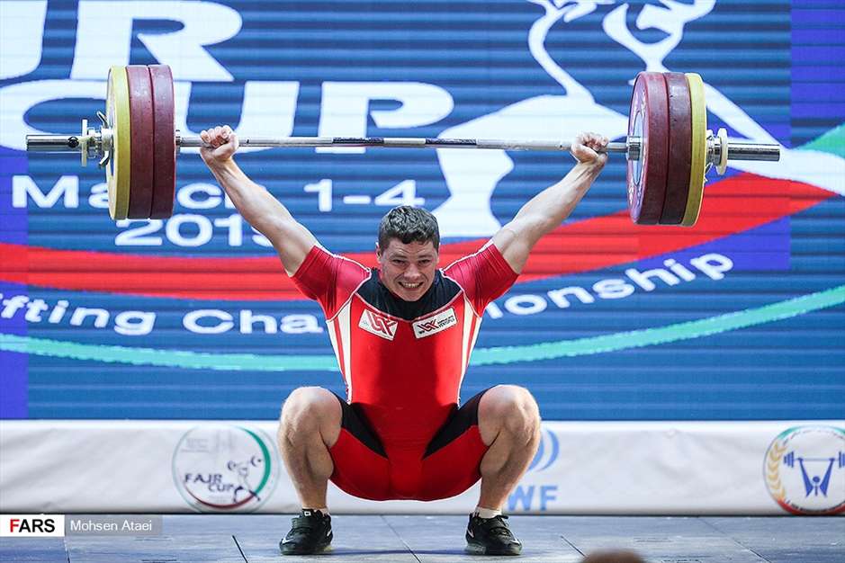 رقابت های وزنه برداری جام فجر