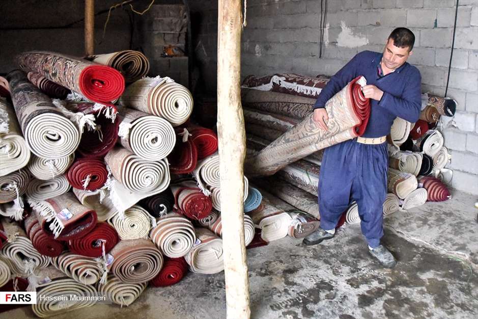 رونق قالی‌شویی‌های بجنورد در آستانه نوروز 