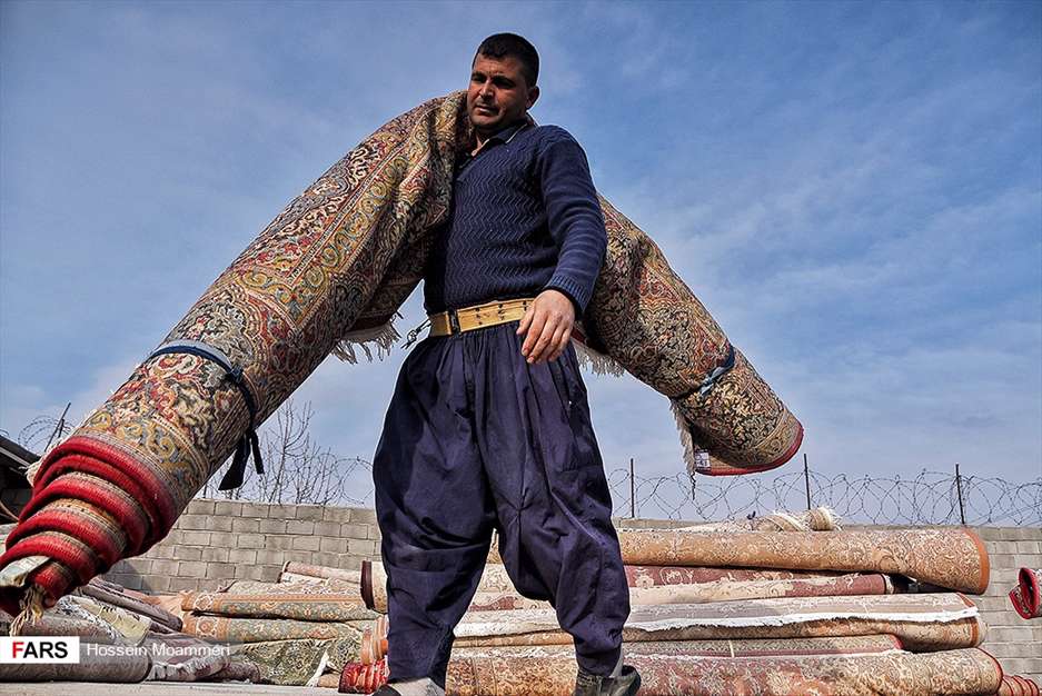 رونق قالی‌شویی‌های بجنورد در آستانه نوروز 