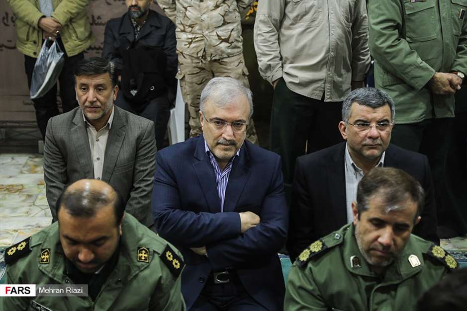 مراسم گرامیداشت شهدای حادثه تروریستی جاده خاش-زاهدان