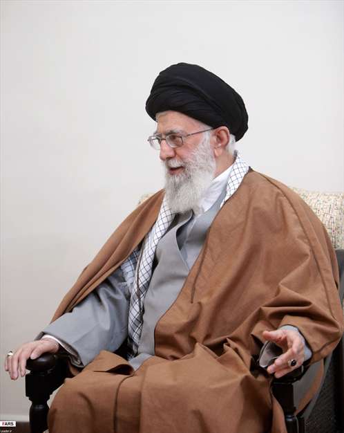 دیدار رئیس جمهور سوریه با رهبر معظم انقلاب