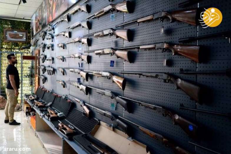 فروش قانونی اسلحه در نجف 