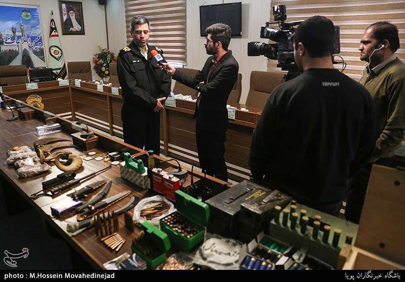  وسایل ضبط شده از شکارچیان غیرمجاز