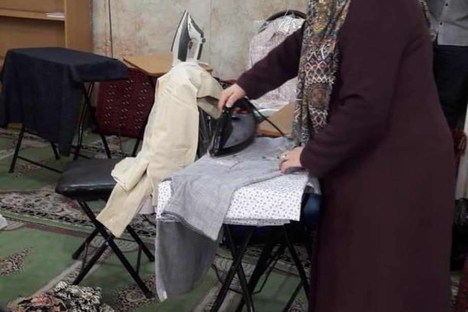 خدمت زنان برای مردم سیل زده