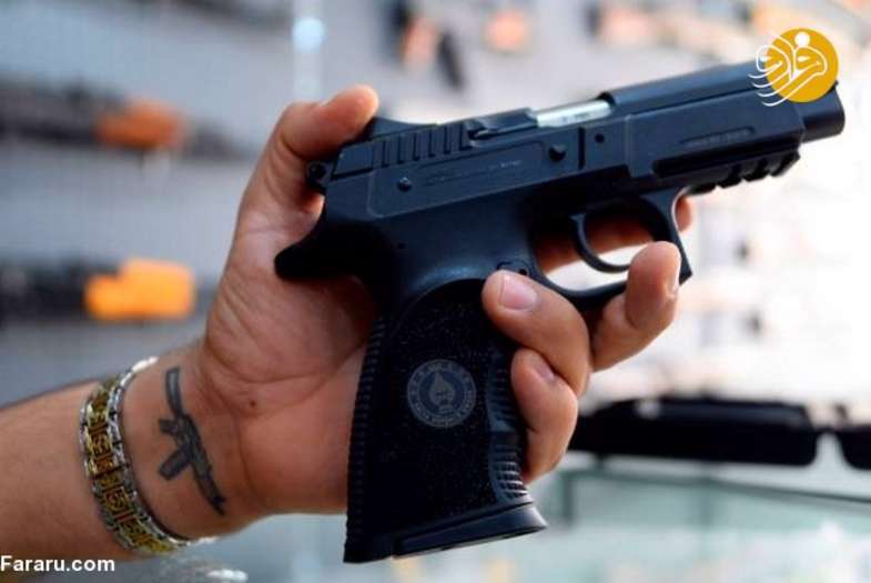 فروش قانونی اسلحه در نجف 