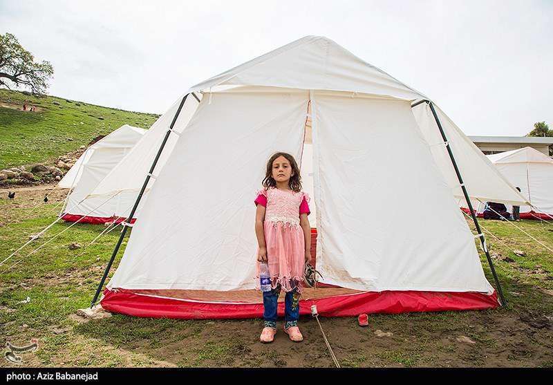  خسارات سیل در روستای شاهیوند- پلدختر