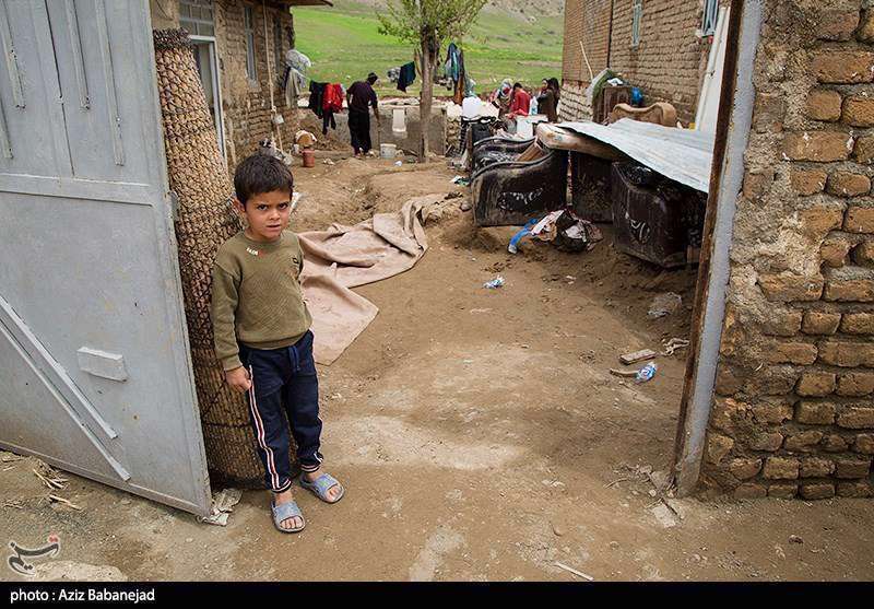  خسارات سیل در روستای شاهیوند- پلدختر