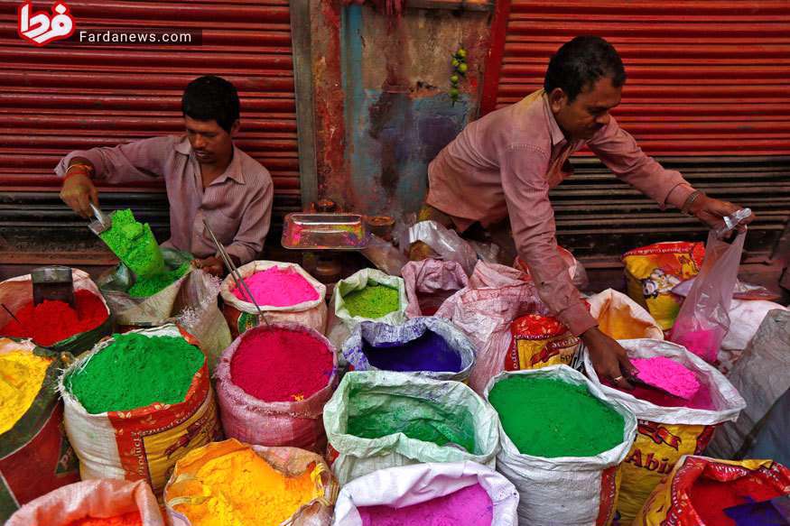 جشن رنگ هولی، یک جشنواره عجیب در هند 
