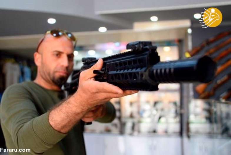 فروش قانونی اسلحه در نجف 