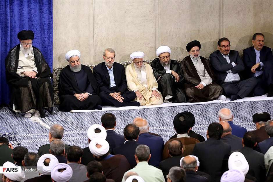 دیدار مسئولان نظام با رهبر معظم انقلاب اسلامی
