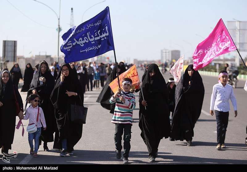 پیاده روی کاروان بزرگ قدمی برای ظهور به سمت جمکران 