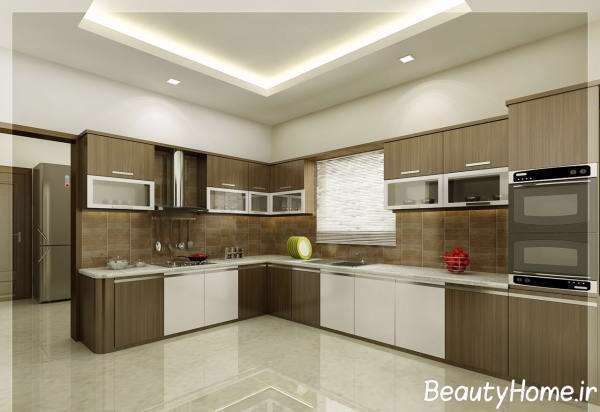 جدیدترین مدل های کابینت با متریال های گلاس