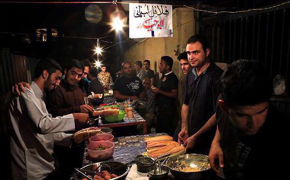 فلافلی های مسجد ارک