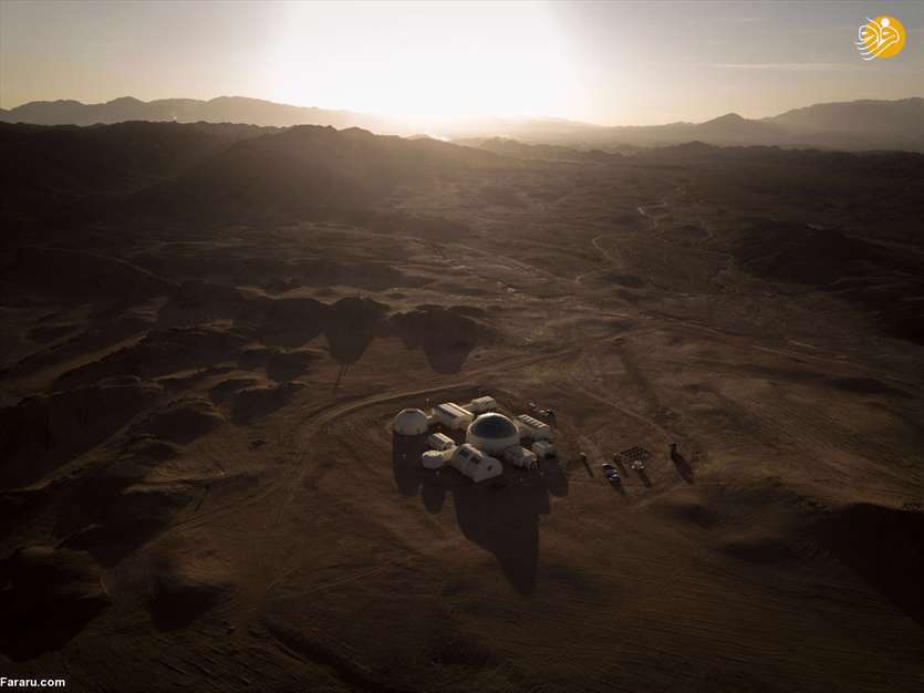 روی زمین در مریخ قدم بزنید