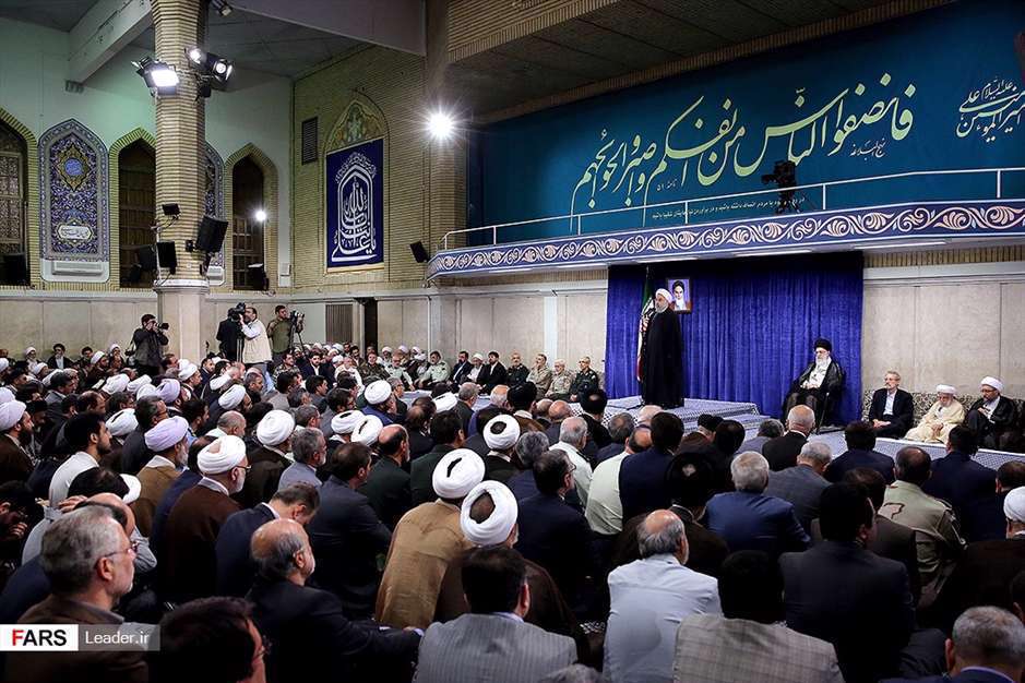 دیدار مسئولان نظام با رهبر معظم انقلاب اسلامی