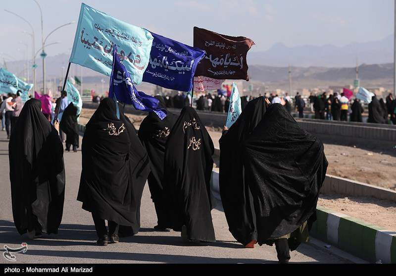 پیاده روی کاروان بزرگ قدمی برای ظهور به سمت جمکران 