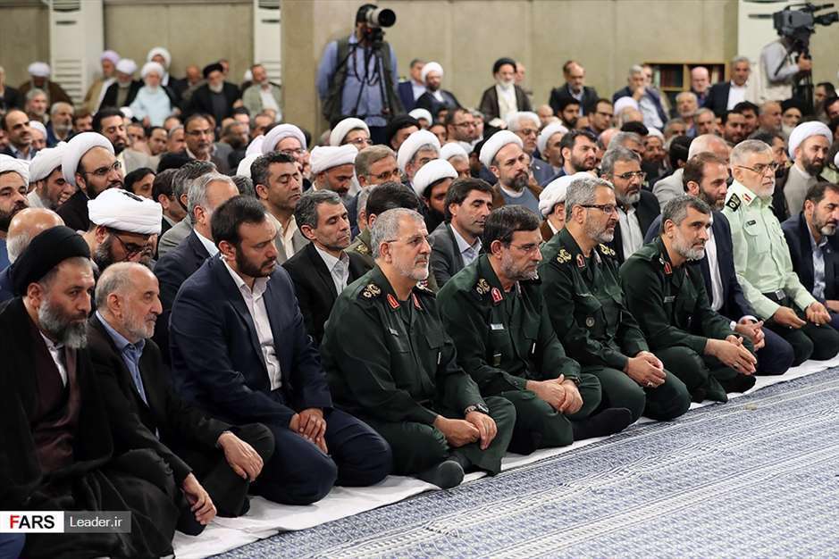 دیدار مسئولان نظام با رهبر معظم انقلاب اسلامی