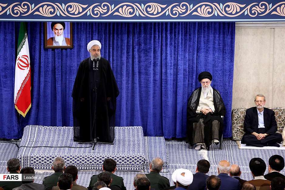 دیدار مسئولان نظام با رهبر معظم انقلاب اسلامی