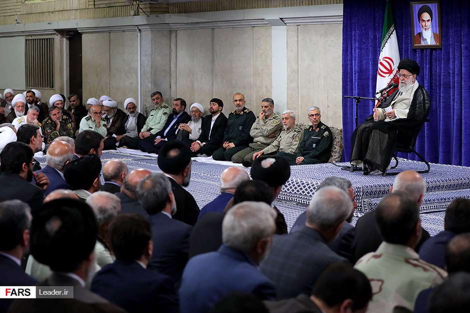 دیدار مسئولان نظام با رهبر معظم انقلاب اسلامی