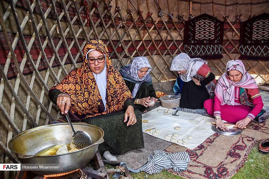 همایش سران طواف شمال شرق کشوردر مراوه‌تپهی