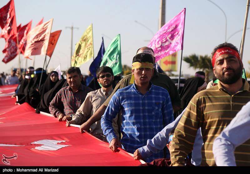 پیاده روی کاروان بزرگ قدمی برای ظهور به سمت جمکران 