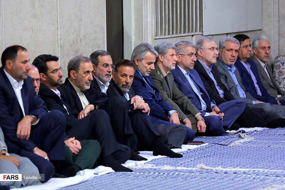 دیدار مسئولان نظام با رهبر معظم انقلاب اسلامی