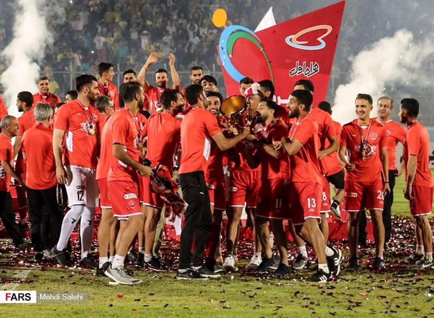 جشن قهرمانی پرسپولیس در« جم »