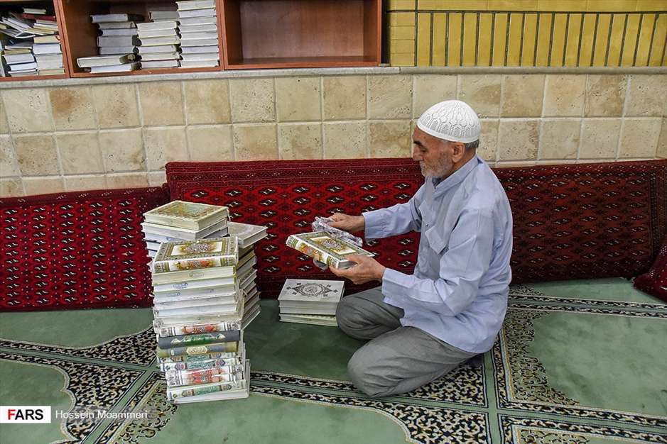 آیین غبارروبی مساجد بجنورد درآستانه ماه رمضان