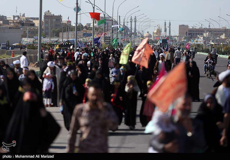 پیاده روی کاروان بزرگ قدمی برای ظهور به سمت جمکران 