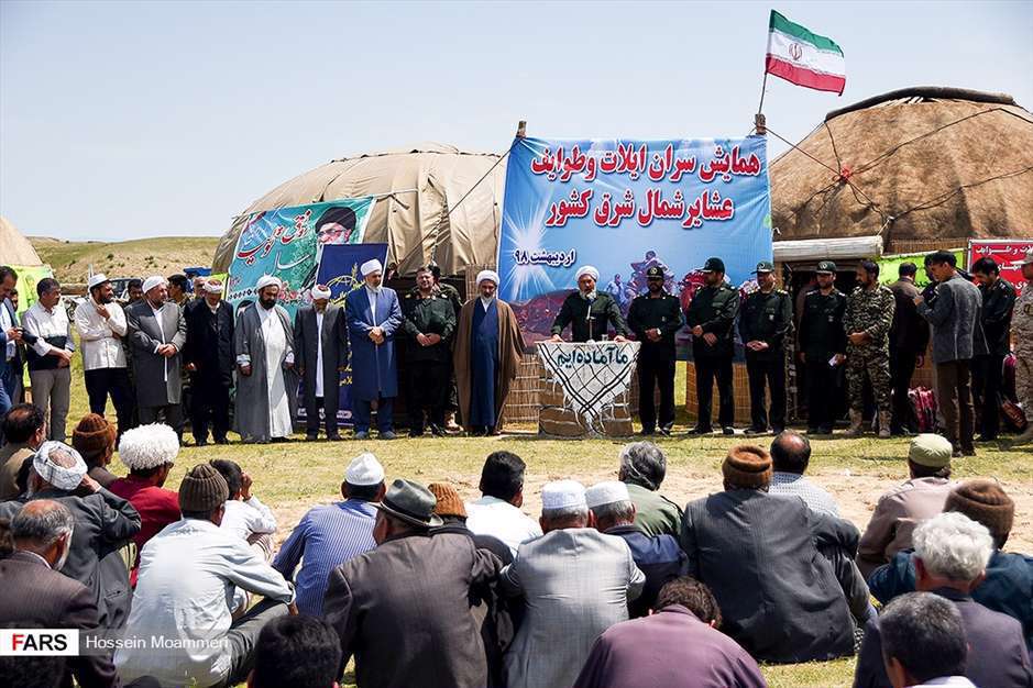 همایش سران طواف شمال شرق کشوردر مراوه‌تپهی