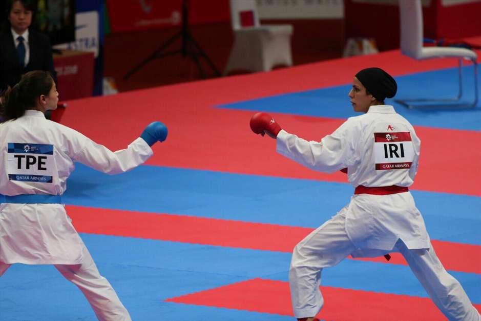  اولین طلای ایران در لیگ جهانی کاراته