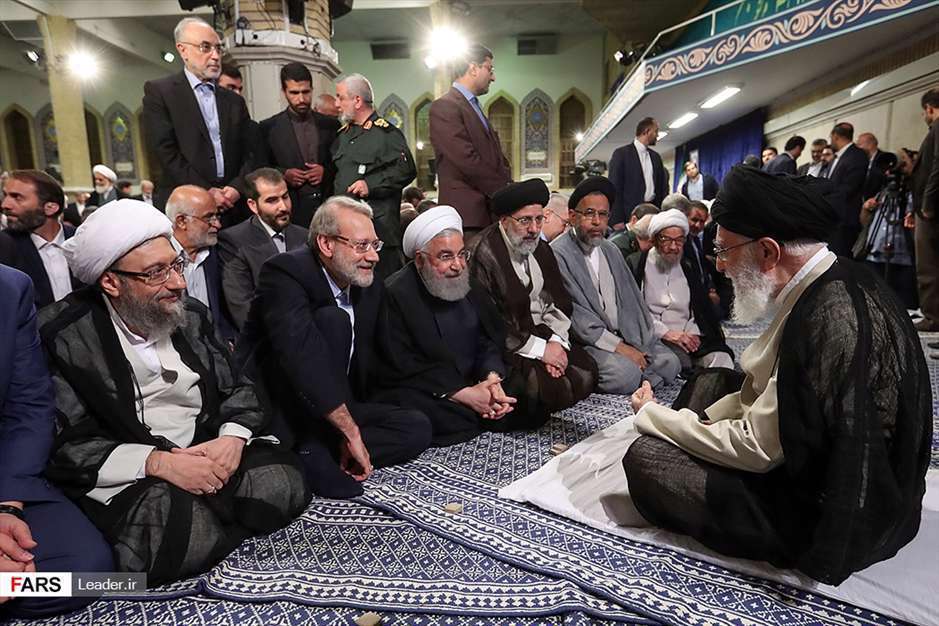 دیدار مسئولان نظام با رهبر معظم انقلاب اسلامی
