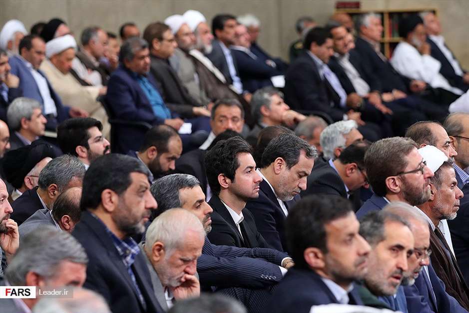 دیدار مسئولان نظام با رهبر معظم انقلاب اسلامی