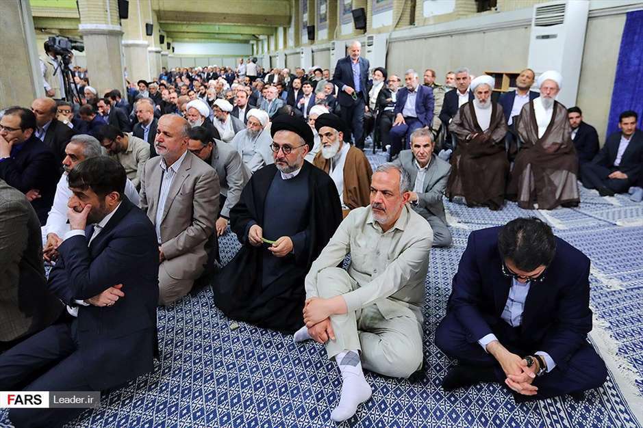 دیدار مسئولان نظام با رهبر معظم انقلاب اسلامی