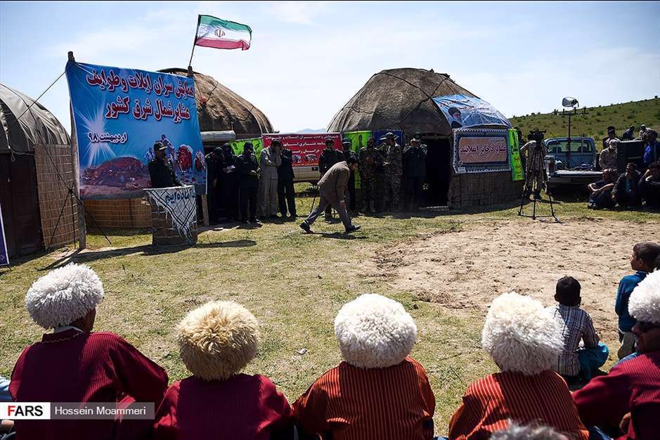 همایش سران طواف شمال شرق کشوردر مراوه‌تپهی