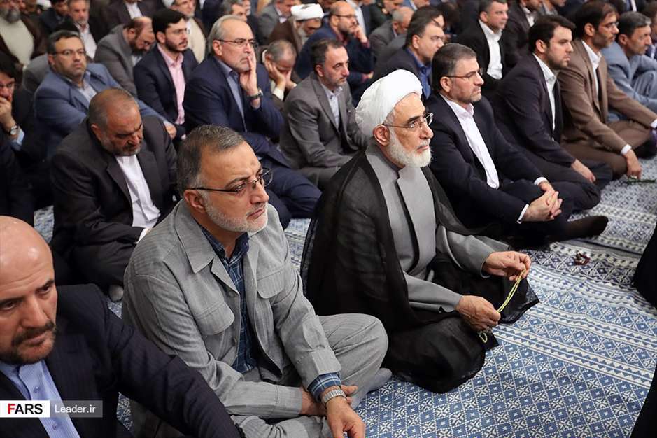 دیدار مسئولان نظام با رهبر معظم انقلاب اسلامی