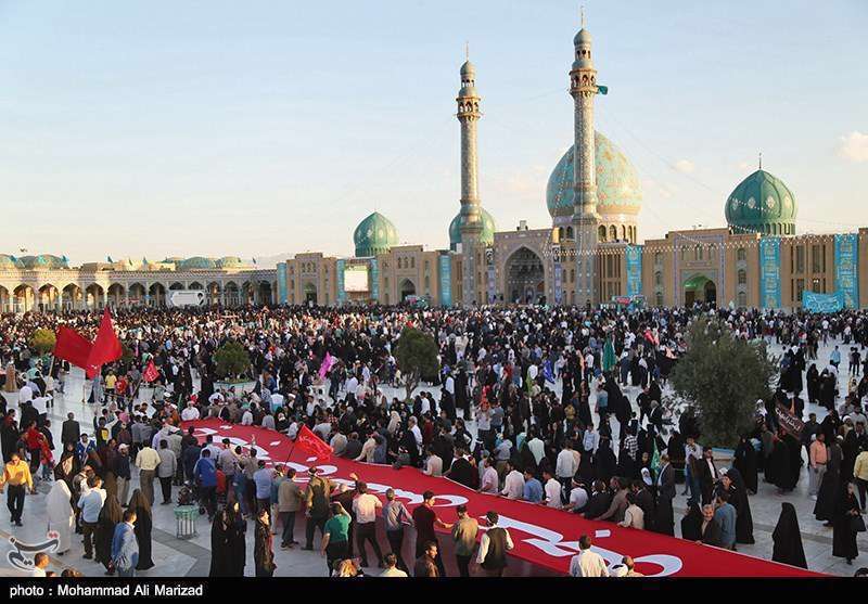 پیاده روی کاروان بزرگ قدمی برای ظهور به سمت جمکران 