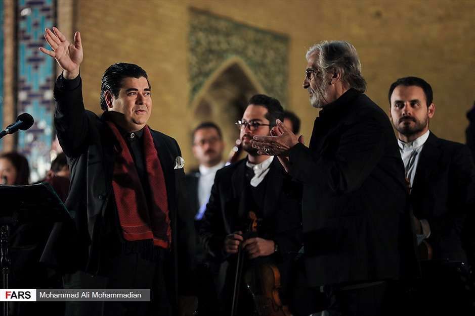 اجرای‌ارکسترملی درمیدان‌گنجعلی‌خان‌کرمان