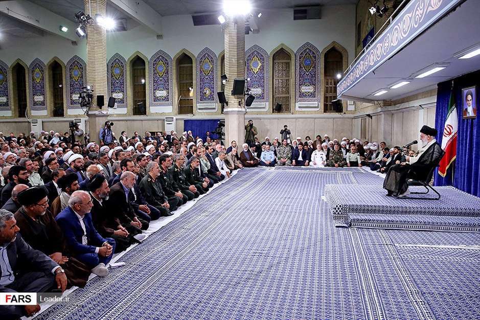 دیدار مسئولان نظام با رهبر معظم انقلاب اسلامی