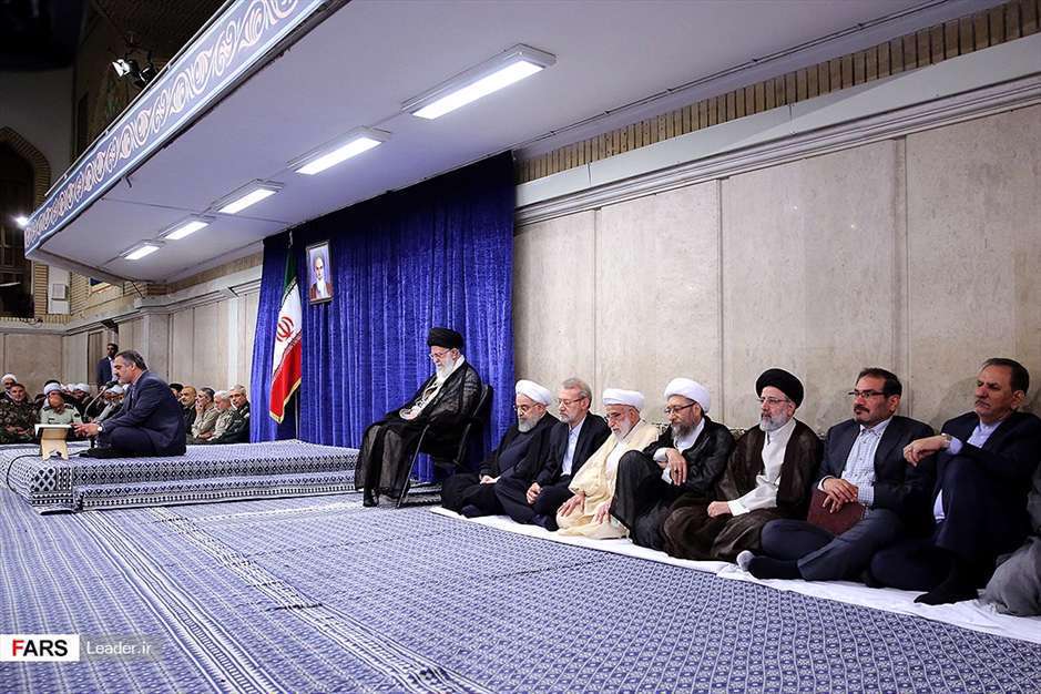 دیدار مسئولان نظام با رهبر معظم انقلاب اسلامی